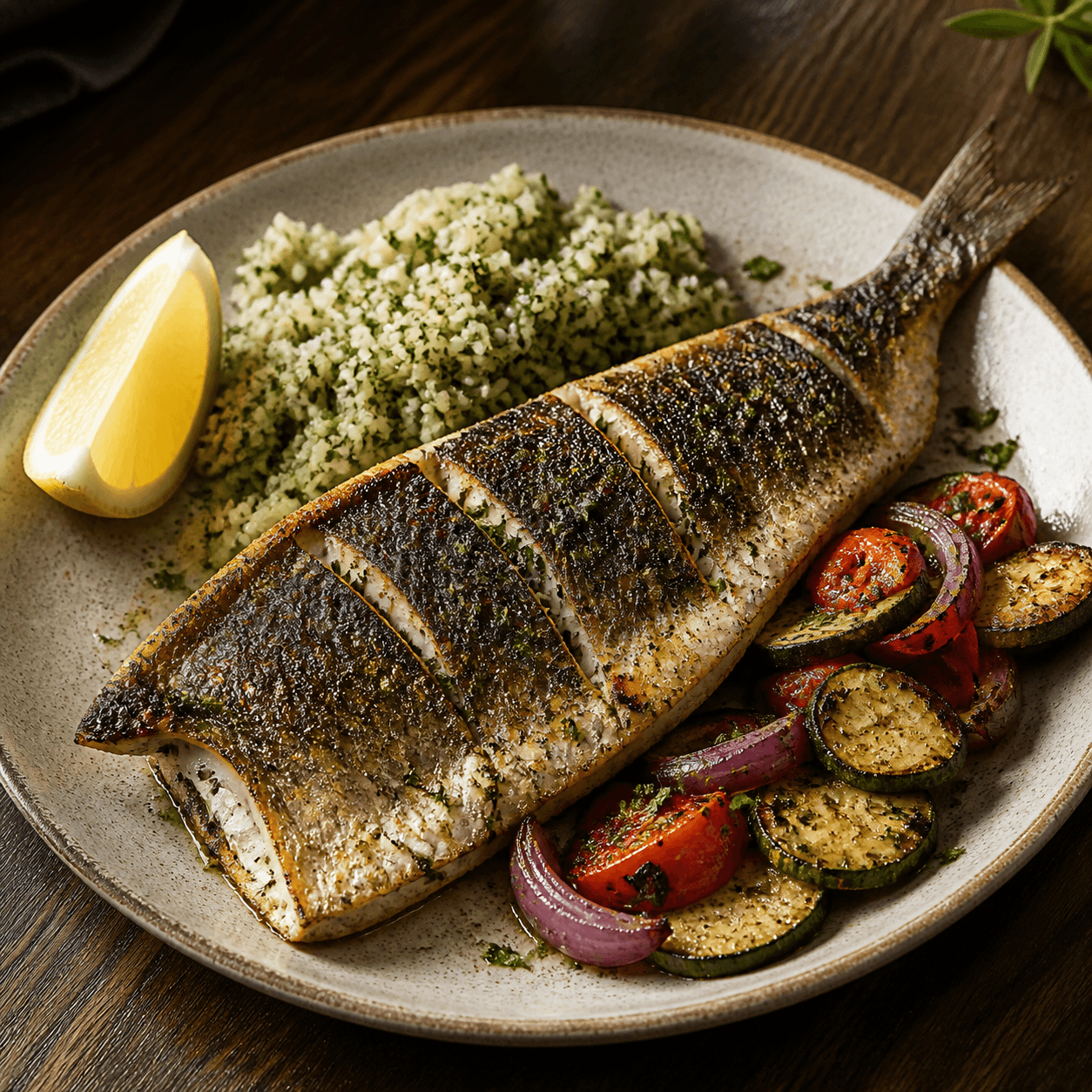 Grilled Fish Plate - Image 1